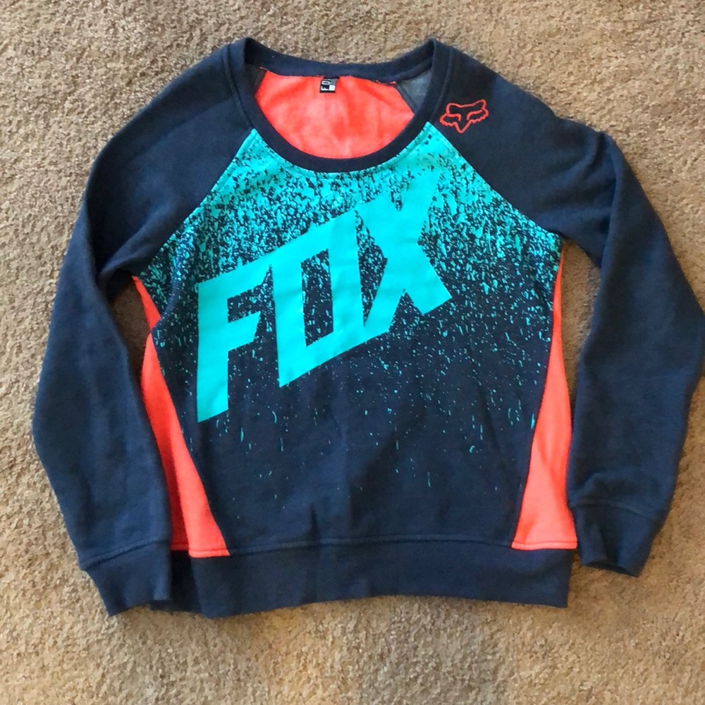 Fox Scoop neck sweatshirt
